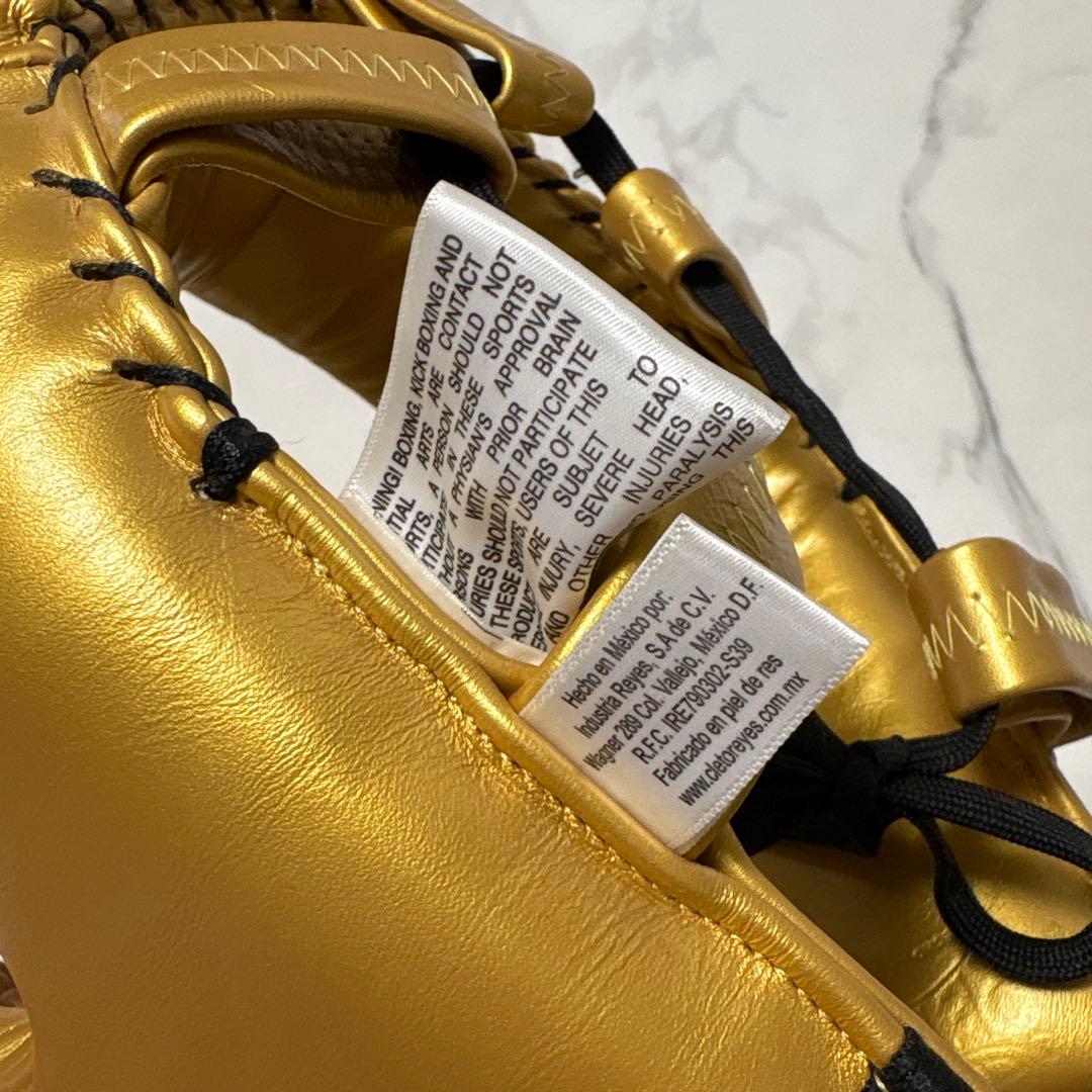 CLETO REYES ゴールド ヘッドギア フリーサイズ