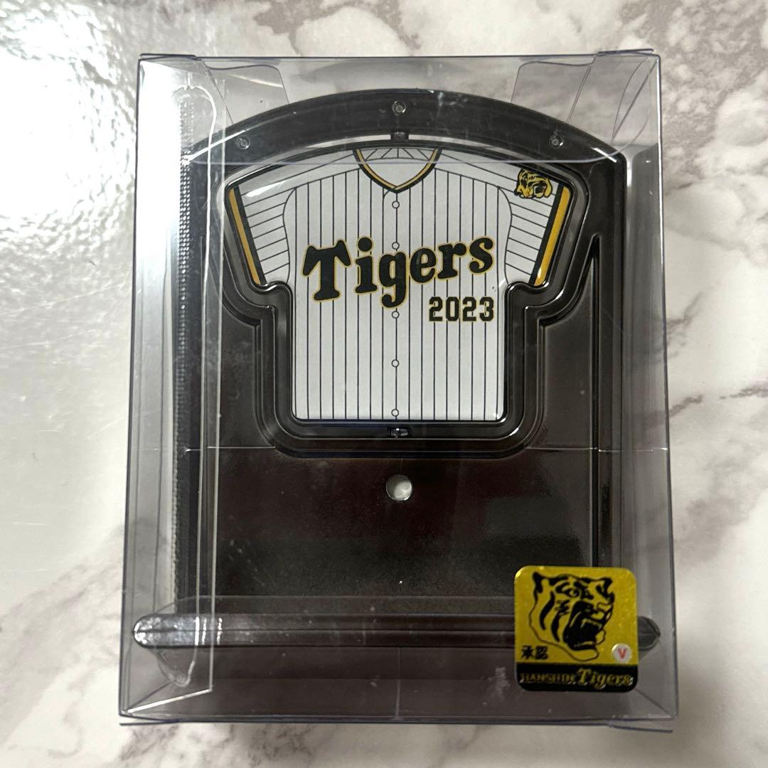 阪神タイガース 日本一 優勝 ユニフォーム型回転スタンド Tシャツセット
