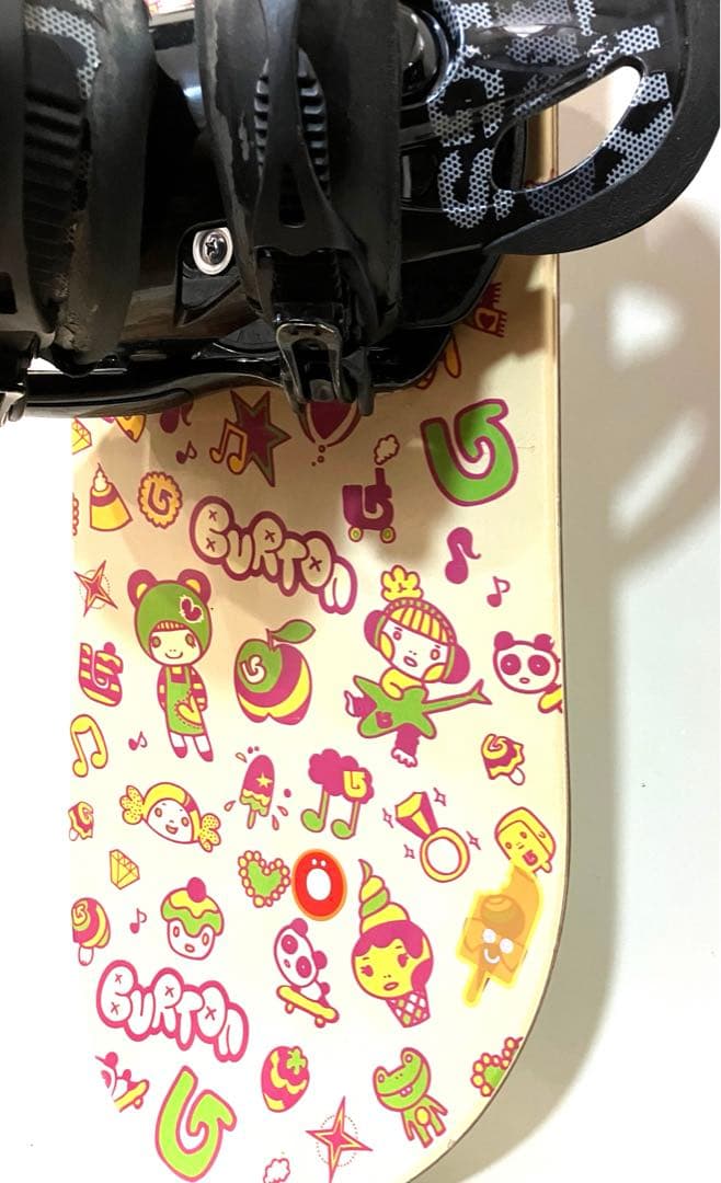 スノーボード Burtonバートン FLUXビンディング セット 120cm