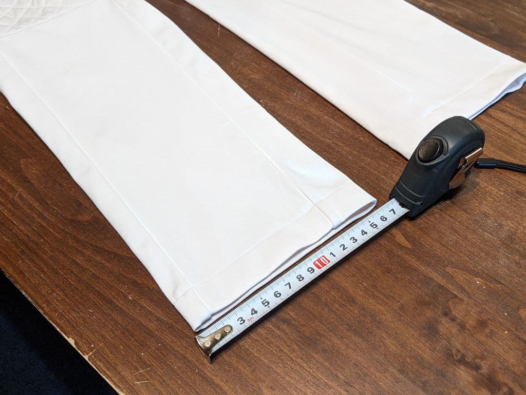 アディダス　切替　異素材　キルティング　中綿　ロングパンツ　ゴルフ　ストレッチ