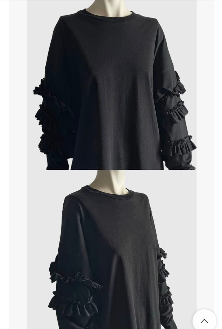 トップス ENFOLD SCREW-SLEEVE PULLOVER