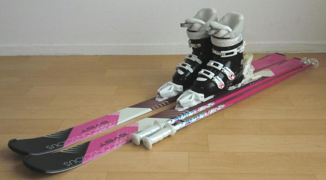 ■■12月・1月限定■送料無料■女性用スキーセット■147/24.5■メンテ付■