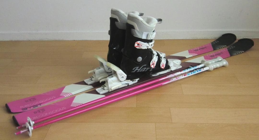 ■■12月・1月限定■送料無料■女性用スキーセット■147/24.5■メンテ付■