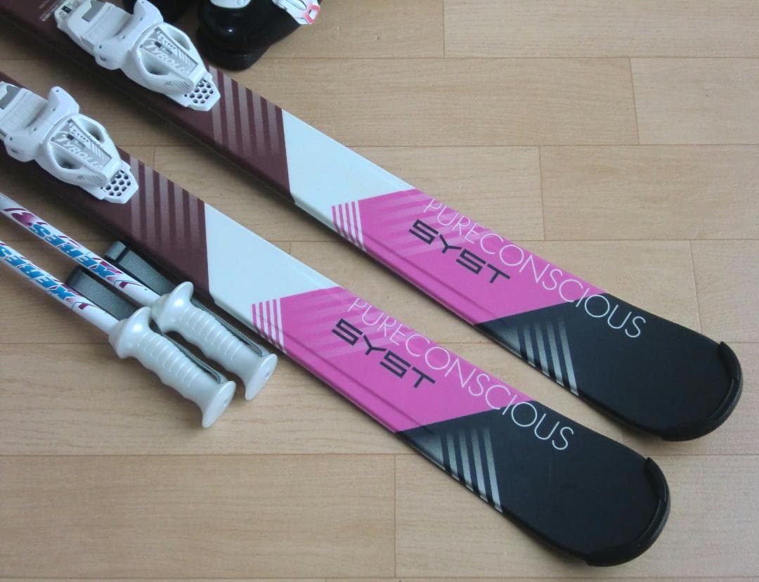 ■■12月・1月限定■送料無料■女性用スキーセット■147/24.5■メンテ付■