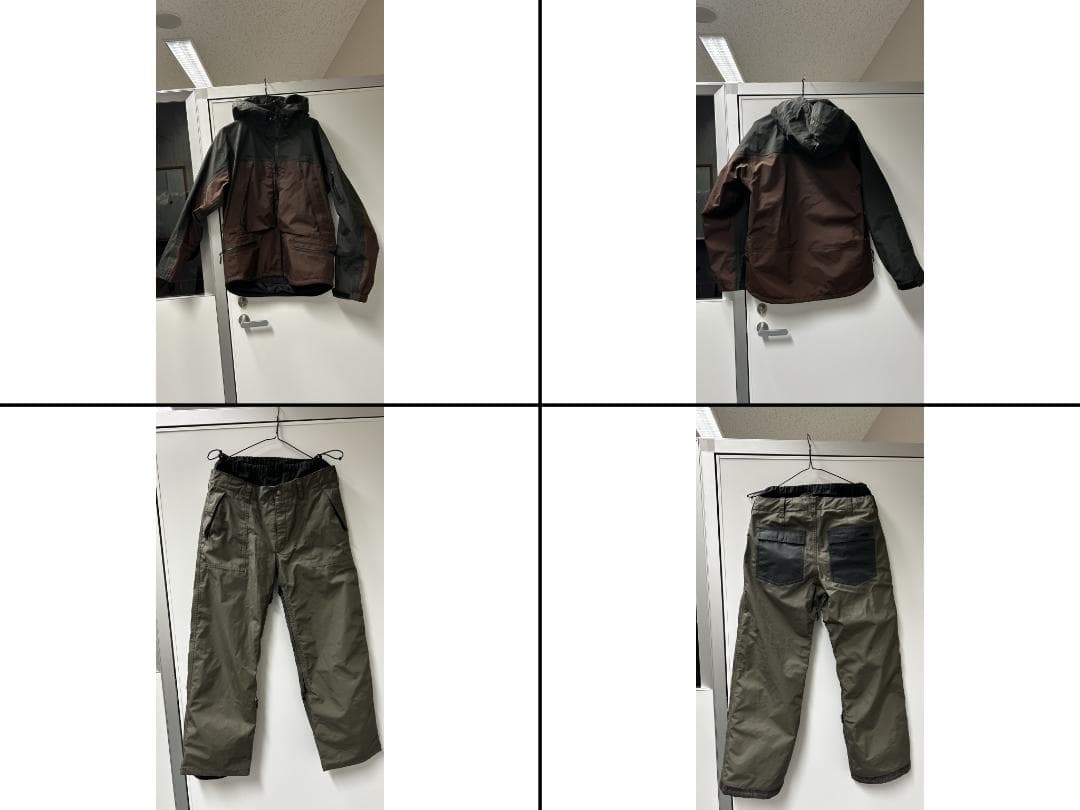 greenclothing oga jacket×４pocket pants M