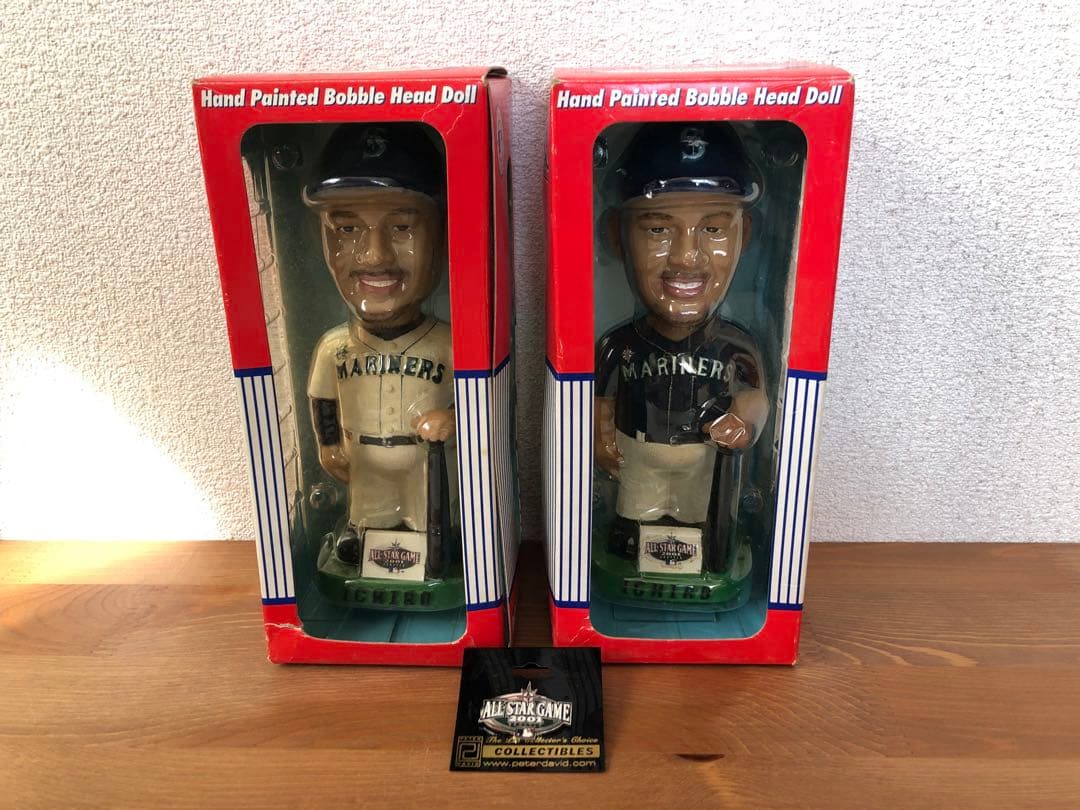 MLB オールスター イチロー ボブルヘッド シリアル ナンバー 限定品 セット