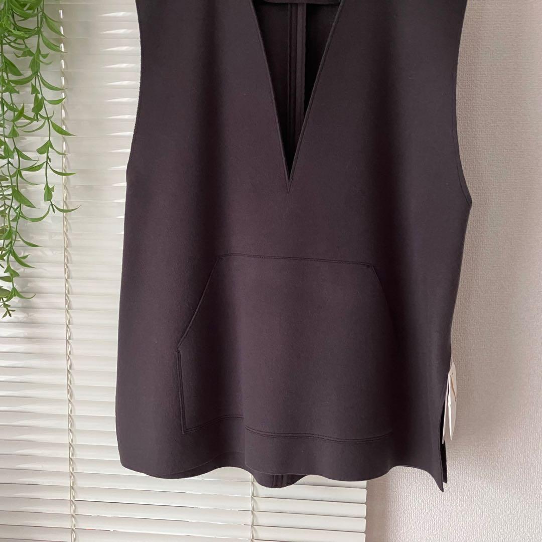 【新品】【2024AW】plage WO オーバーベスト グレー