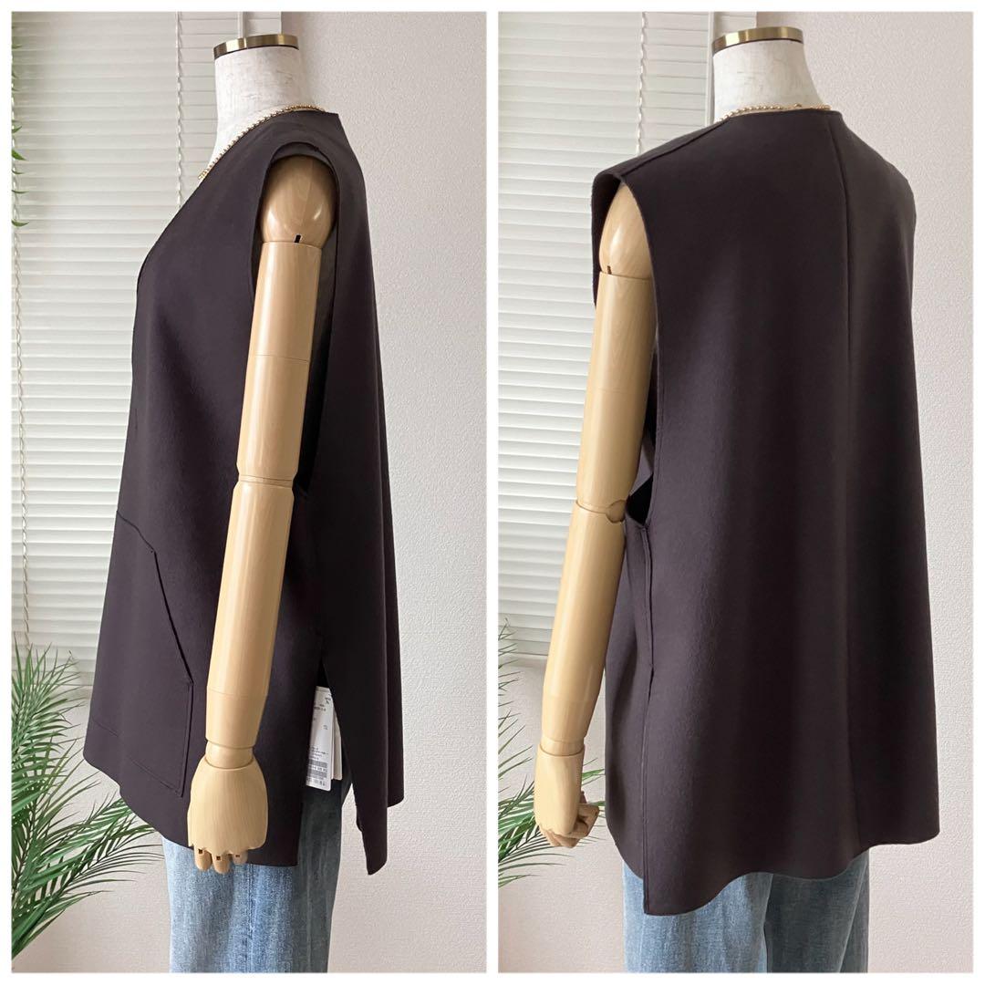 【新品】【2024AW】plage WO オーバーベスト グレー