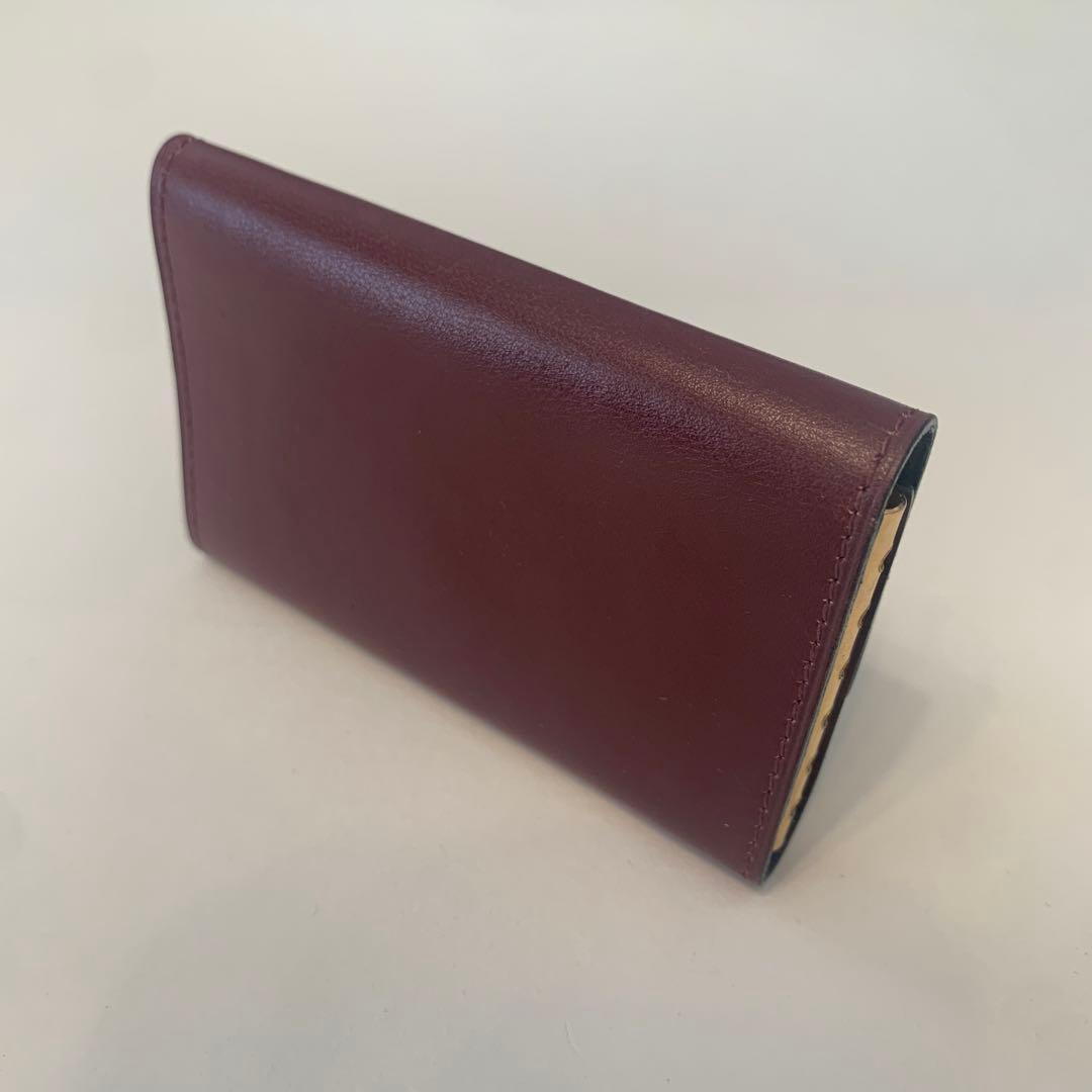 【激レア　希少】セリーヌ　ヴィンテージ　馬車金具　サルキー　レザー　キーケース