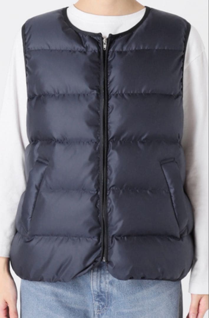 FRAMeWORK ベージュ ダウンベスト