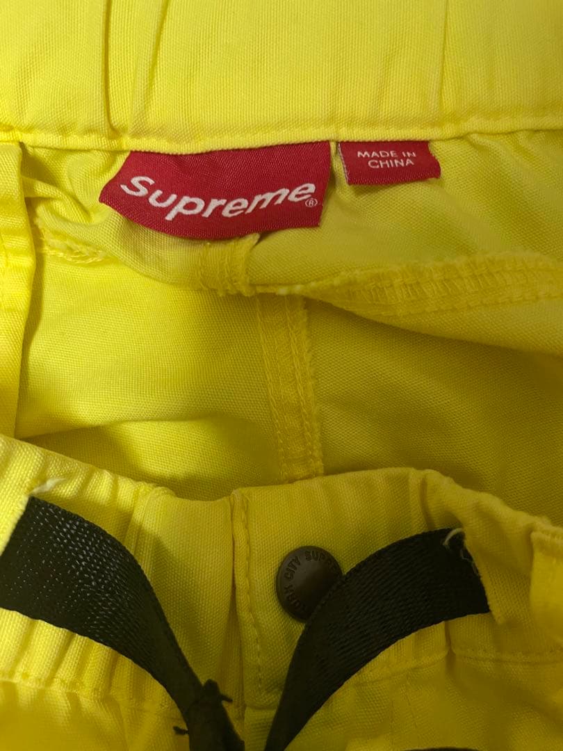 パンツ Supreme FW22 Cotton Cinch Pant Yellow S