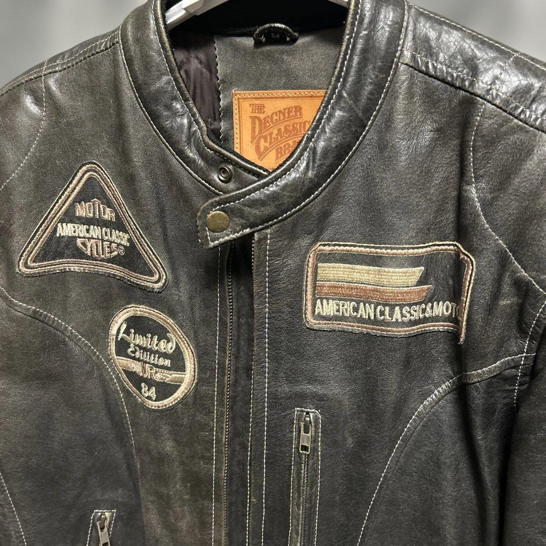 最終値下げ　デグナー レザー 　M DEGNER CLASSIC BRAND