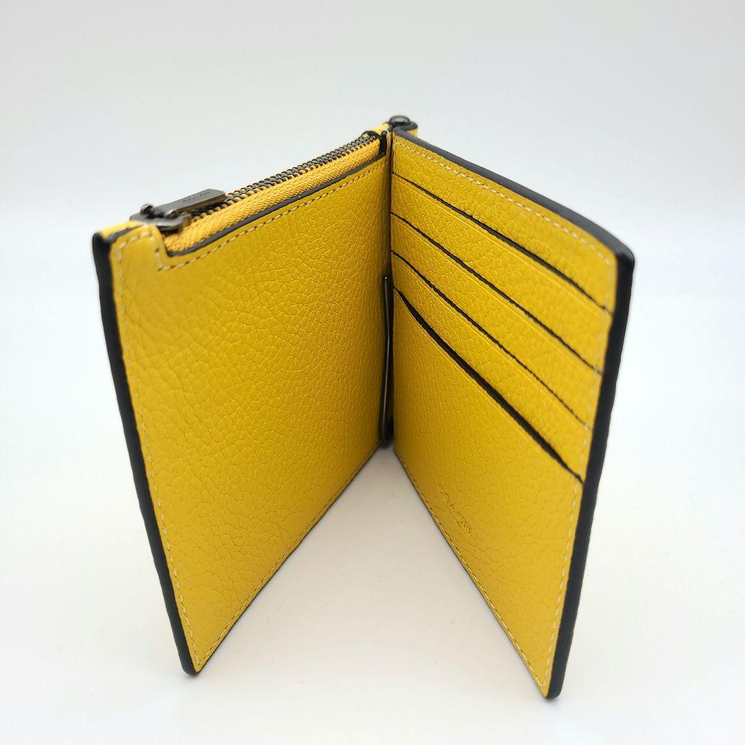 COACH マネークリップ 新品 カナリー レザー 最新作 限定品 メンズ