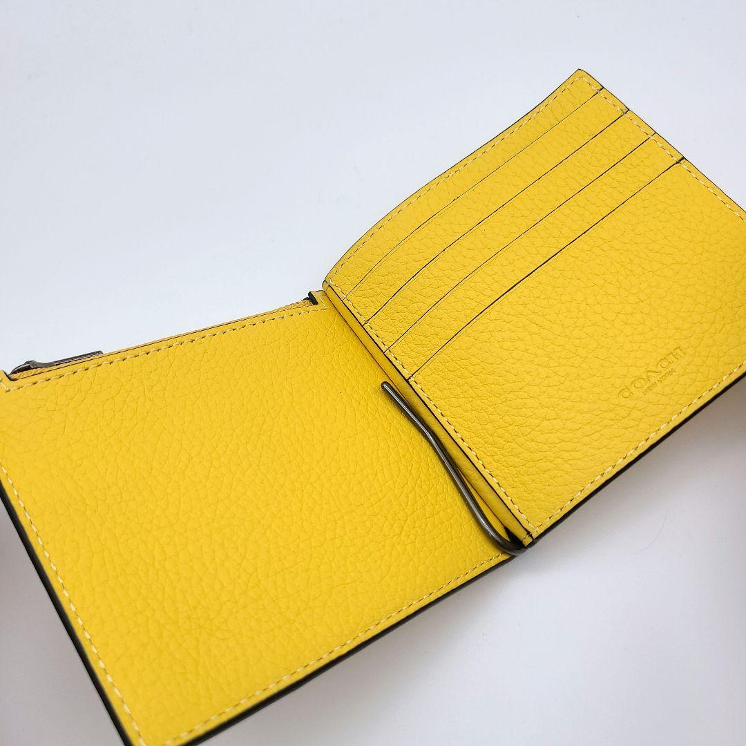 COACH マネークリップ 新品 カナリー レザー 最新作 限定品 メンズ