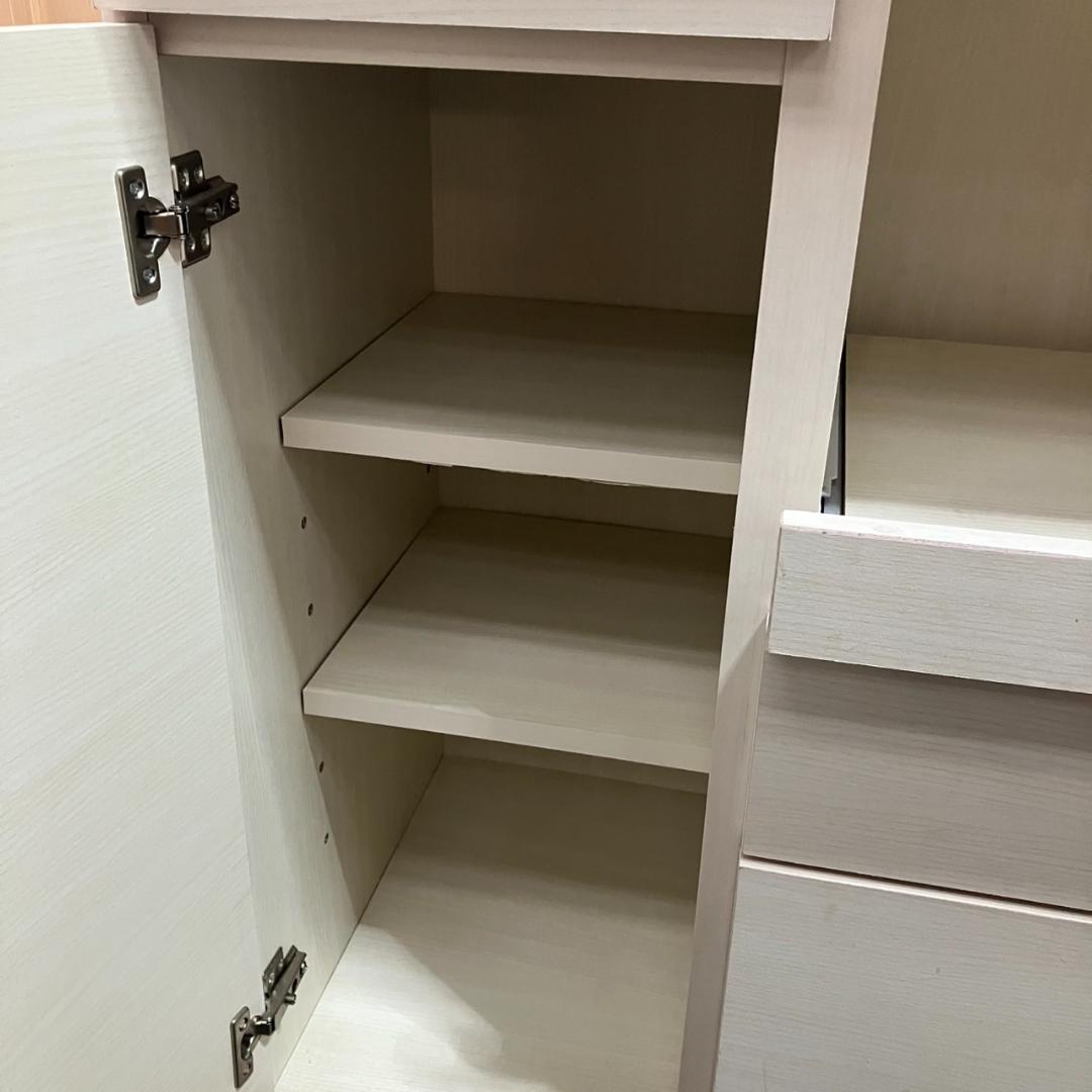 【福岡市 市内近郊限定】コンパクト カップボード 食器棚 キッチン収納 配送無料