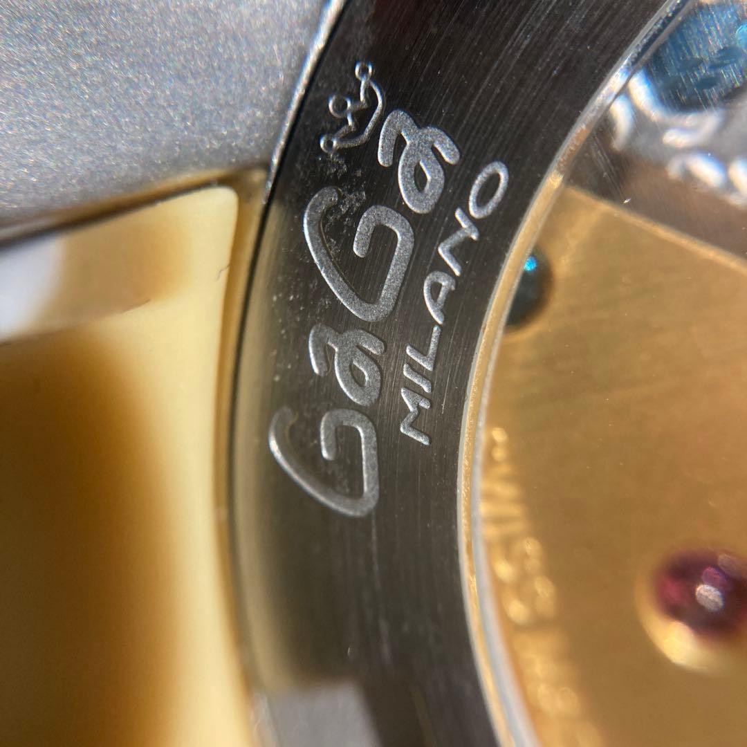 稼働品　ガガミラノ　マヌアーレ48 迷彩 カモフラージュgaga milano