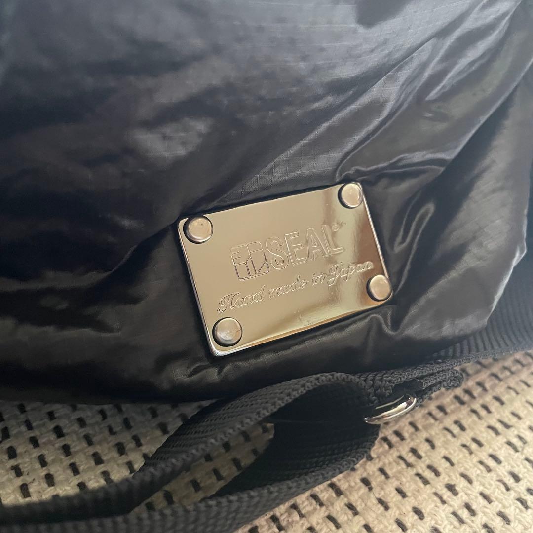 藤倉航装 SEAL 2way ボストンバッグ ブラック　AIR MODEL