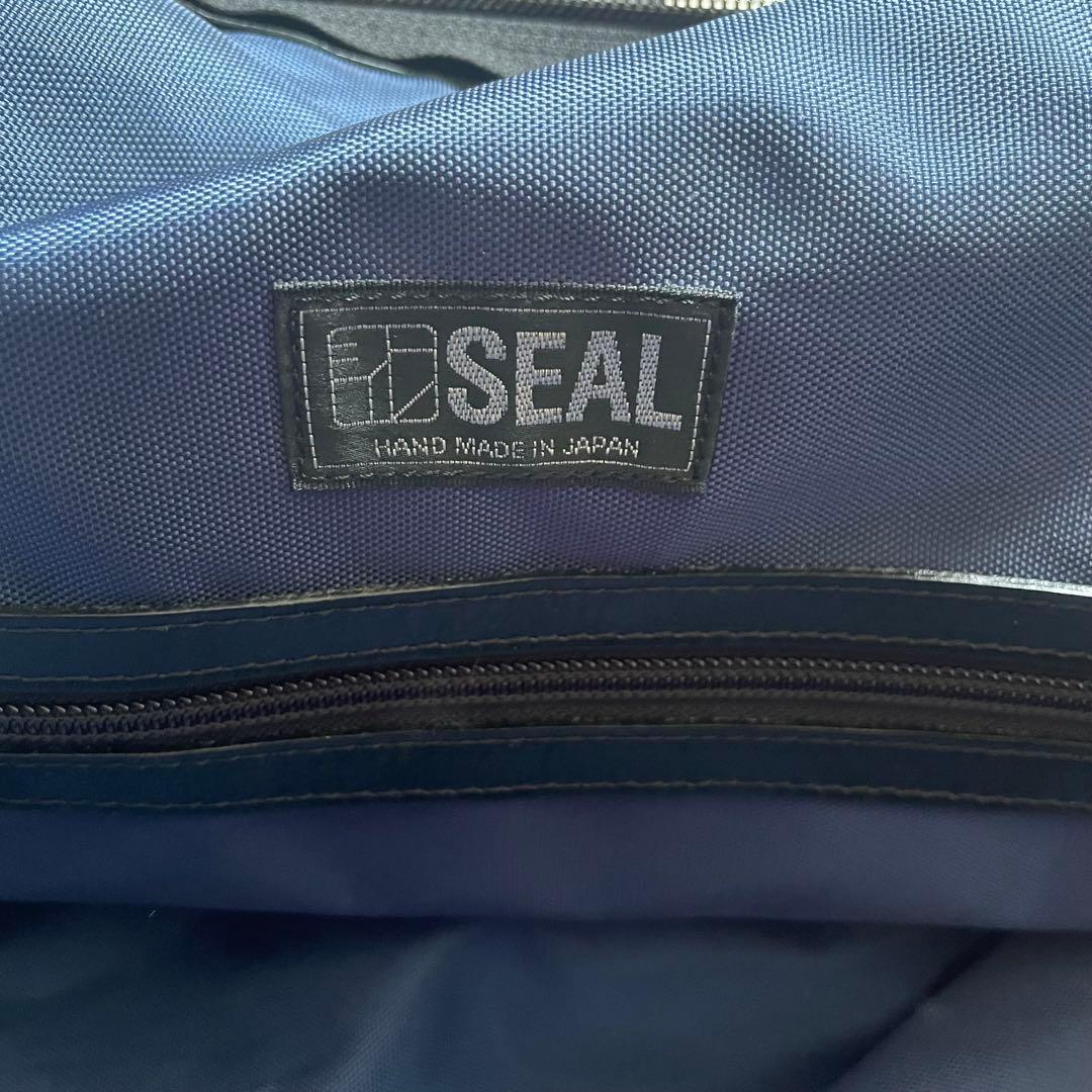 藤倉航装 SEAL 2way ボストンバッグ ブラック　AIR MODEL