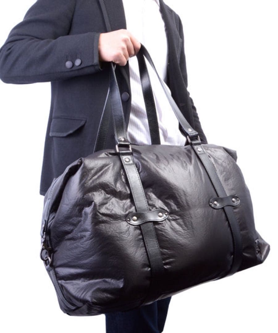 藤倉航装 SEAL 2way ボストンバッグ ブラック　AIR MODEL