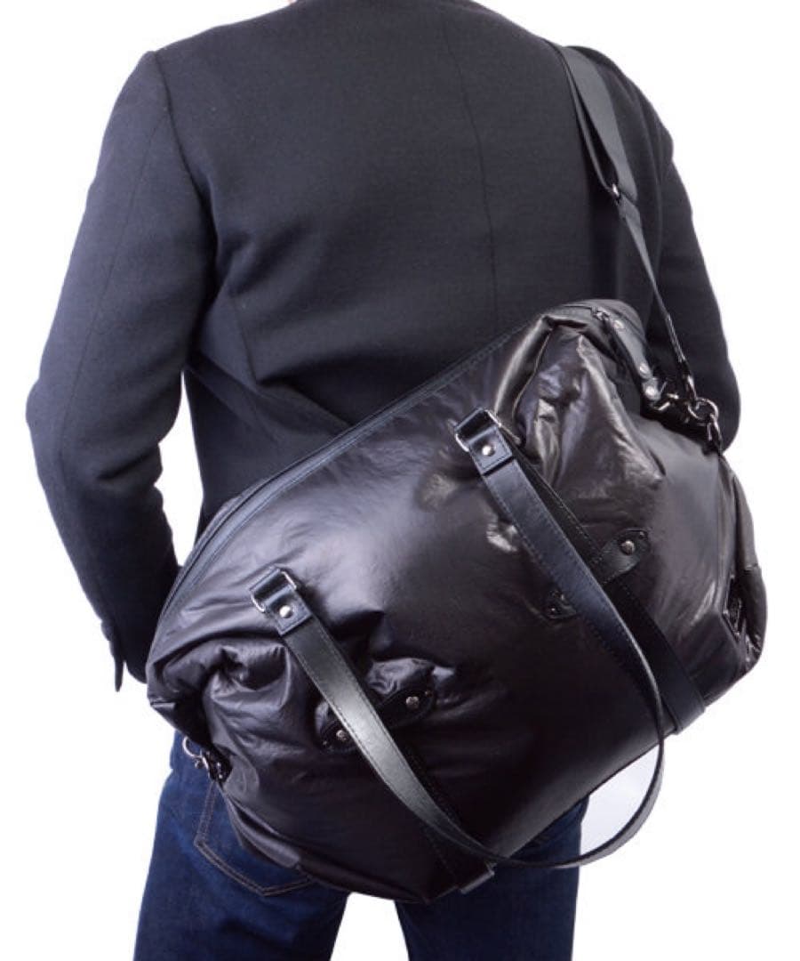 藤倉航装 SEAL 2way ボストンバッグ ブラック　AIR MODEL