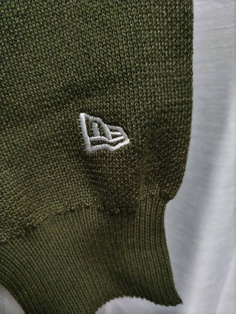 ニューエラゴルフ　セーター　カーキ