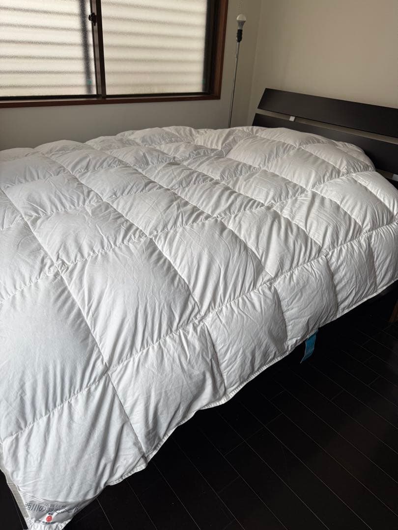 東京西川 ハンガリアン ダウン掛け布団(2枚掛け) ダブルサイズ