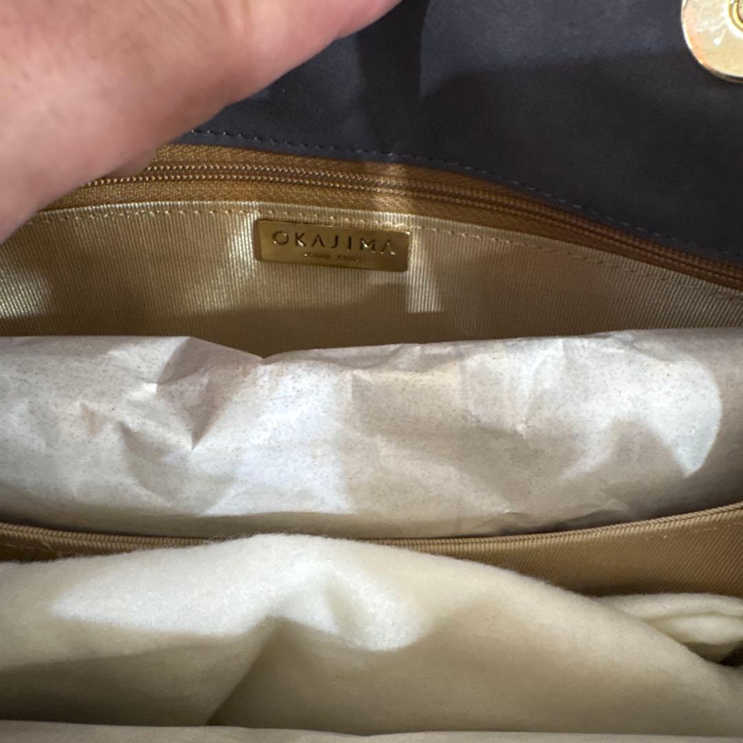 OKAJIMA 動物刺繍トートバッグ 中型