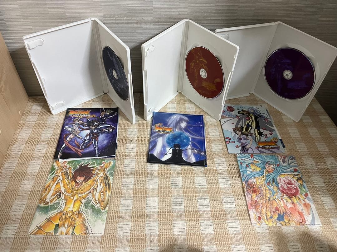 聖闘士星矢 THE LOST CANVAS冥王神話　1＋2章 全12巻 DVD