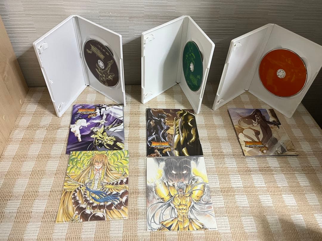 聖闘士星矢 THE LOST CANVAS冥王神話　1＋2章 全12巻 DVD