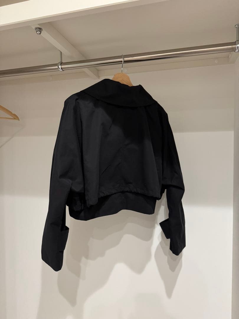 ♡searoomlynn♡新品！ショートトレンチコート　ブラック