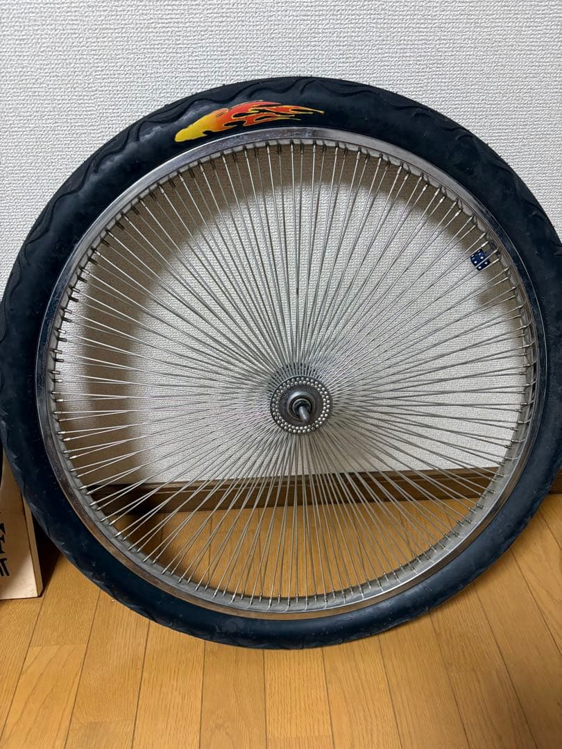 144本スポークホイール　ローチャリ　ホイール26インチ