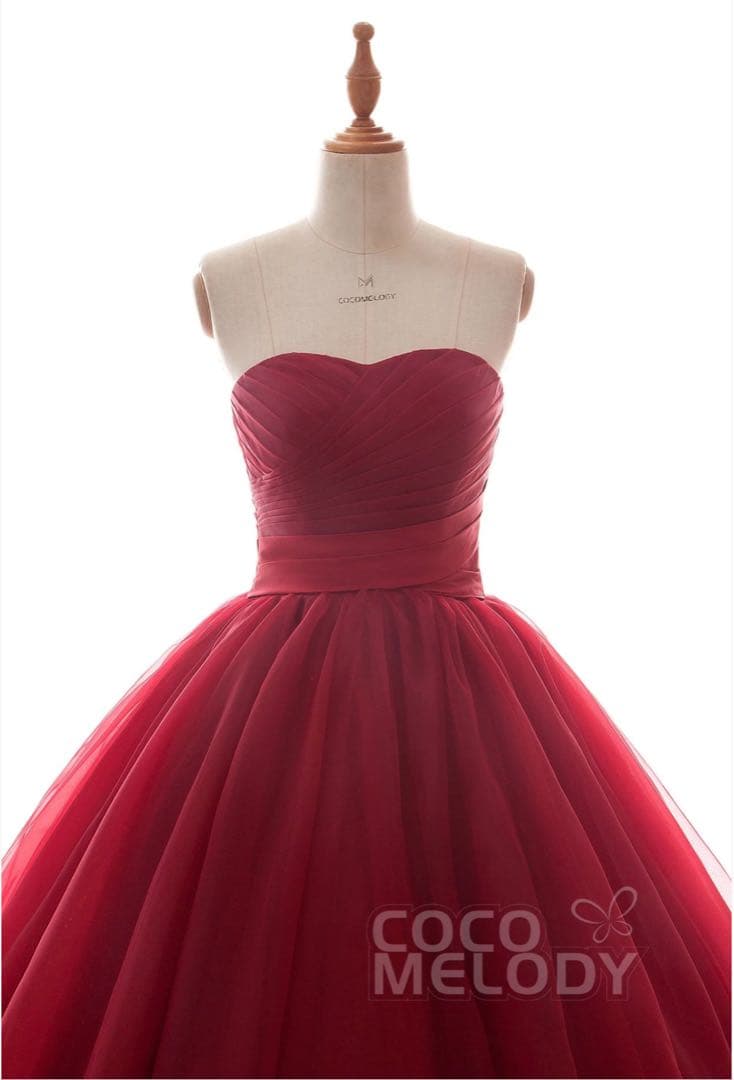 【クリーニング済み】パニエ&ドレスカバー付きcocomelody 7号