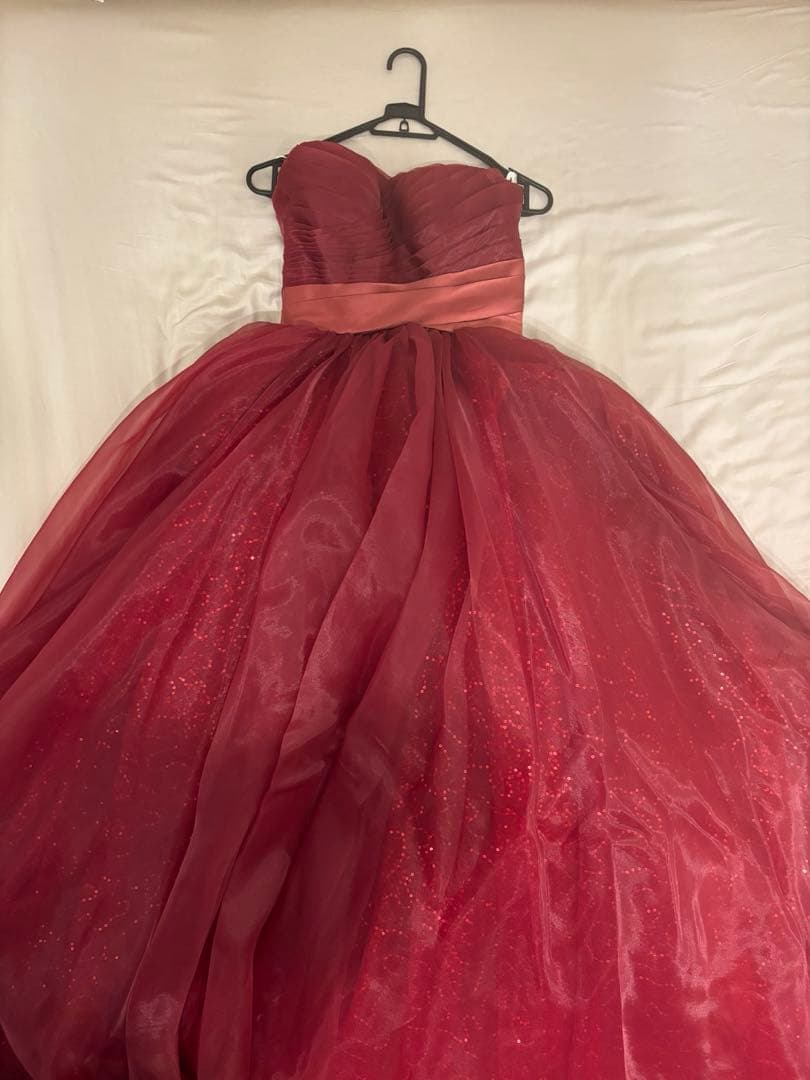 【クリーニング済み】パニエ&ドレスカバー付きcocomelody 7号