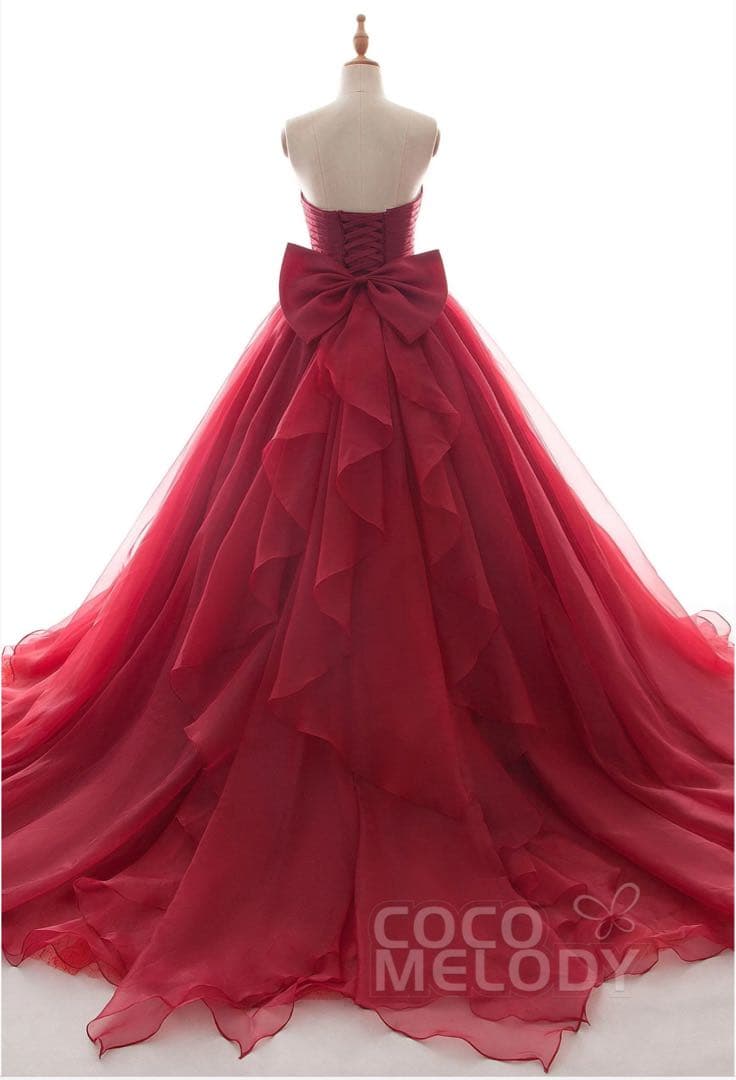 【クリーニング済み】パニエ&ドレスカバー付きcocomelody 7号