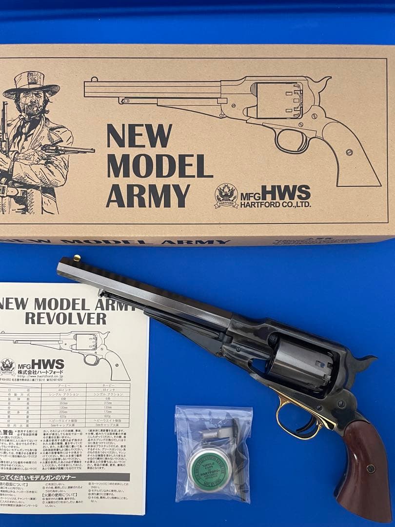 NEW MODEL ARMY ケースハードン　ブラック・ゴーストモデル　HWS