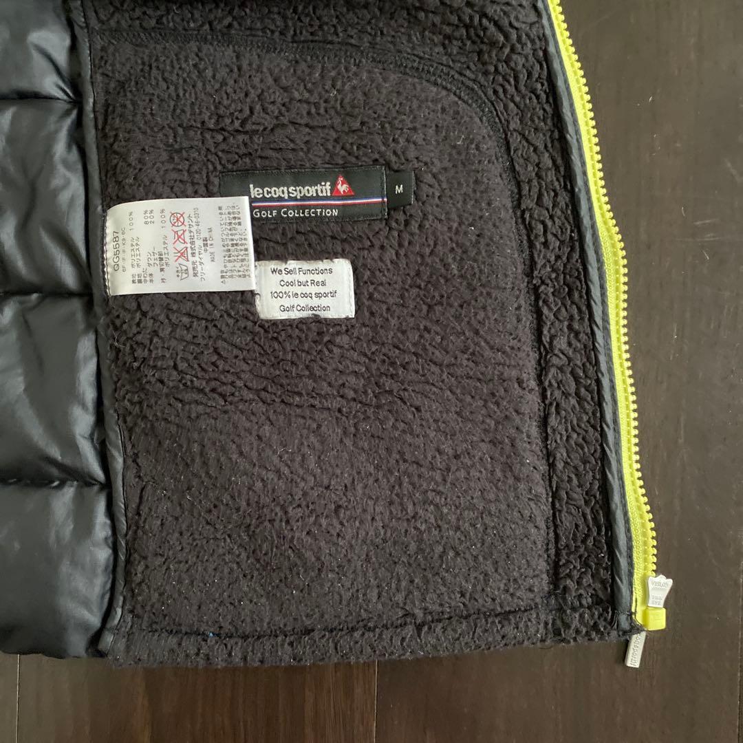 Le Coq Sportif ルコック　ダウンベスト　メンズ　防寒　耳当て付き