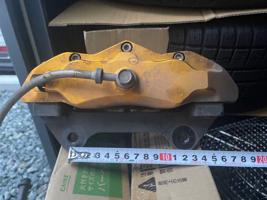 【中古】対向4potキャリパー　A.Q.M F+