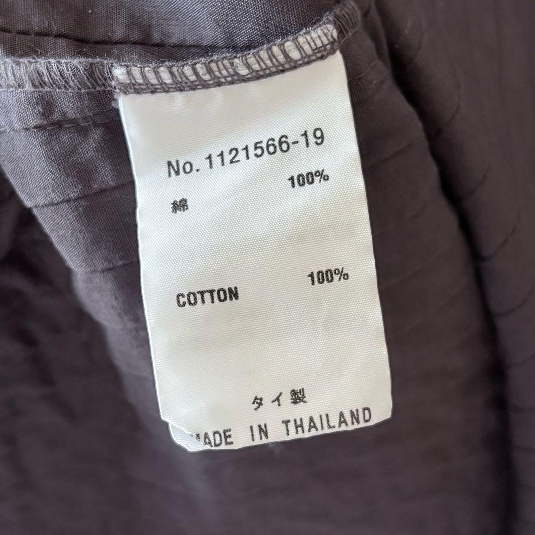 ヤッコマリカルド 美品 100%コットン Aライン プリーツジャケット コート