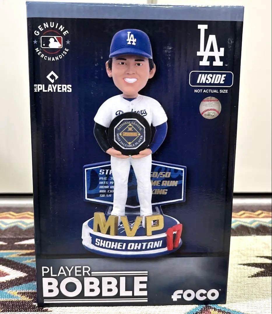 世界490個限定☆ドジャース大谷翔平☆2024 NL MVP受賞記念ボブルヘッド
