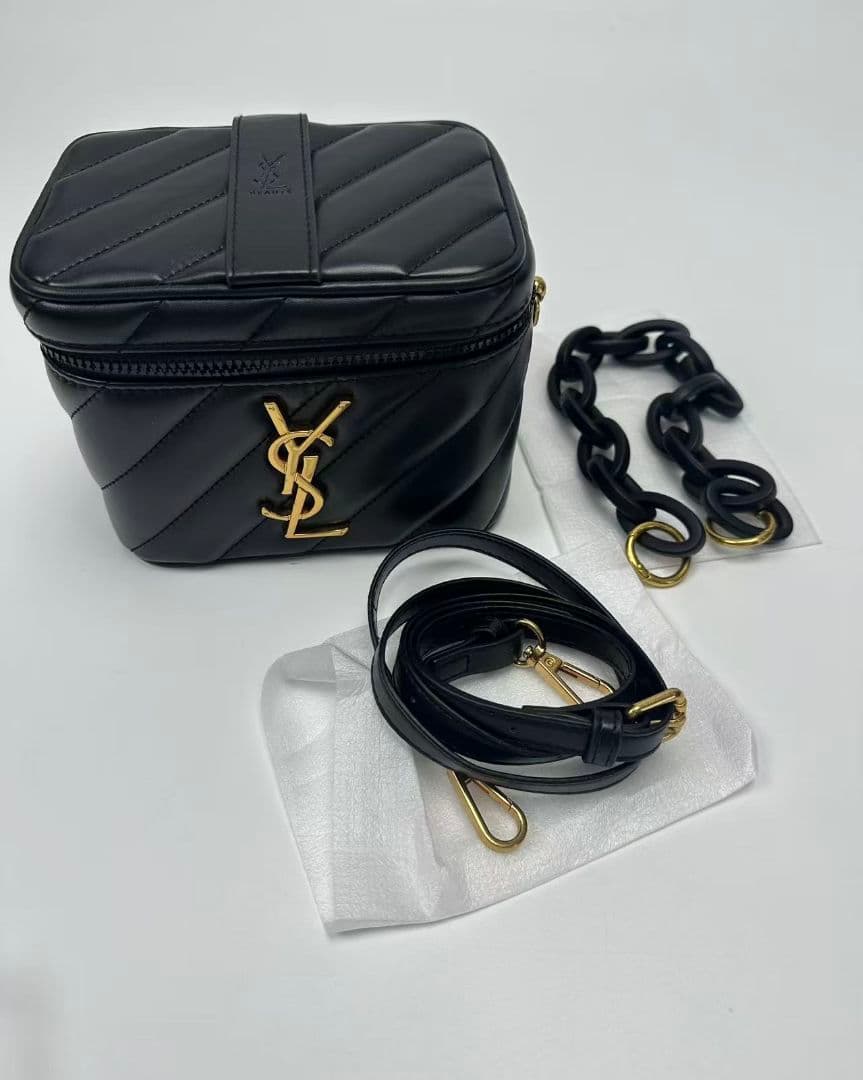 K*y様 イヴサンローラン ヴァニティポーチ YSL メイクボックス ショルダー