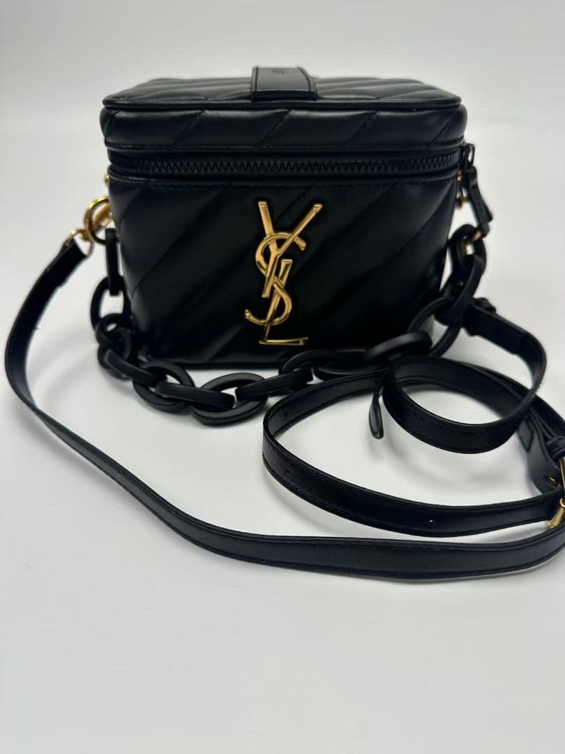 K*y様 イヴサンローラン ヴァニティポーチ YSL メイクボックス ショルダー
