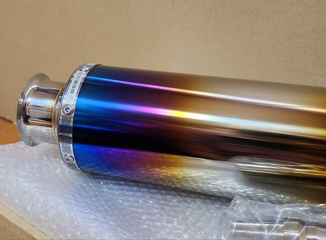 BEAMS｜SS300 ヒートチタン｜セロー250 Fi｜DG31J｜マフラー