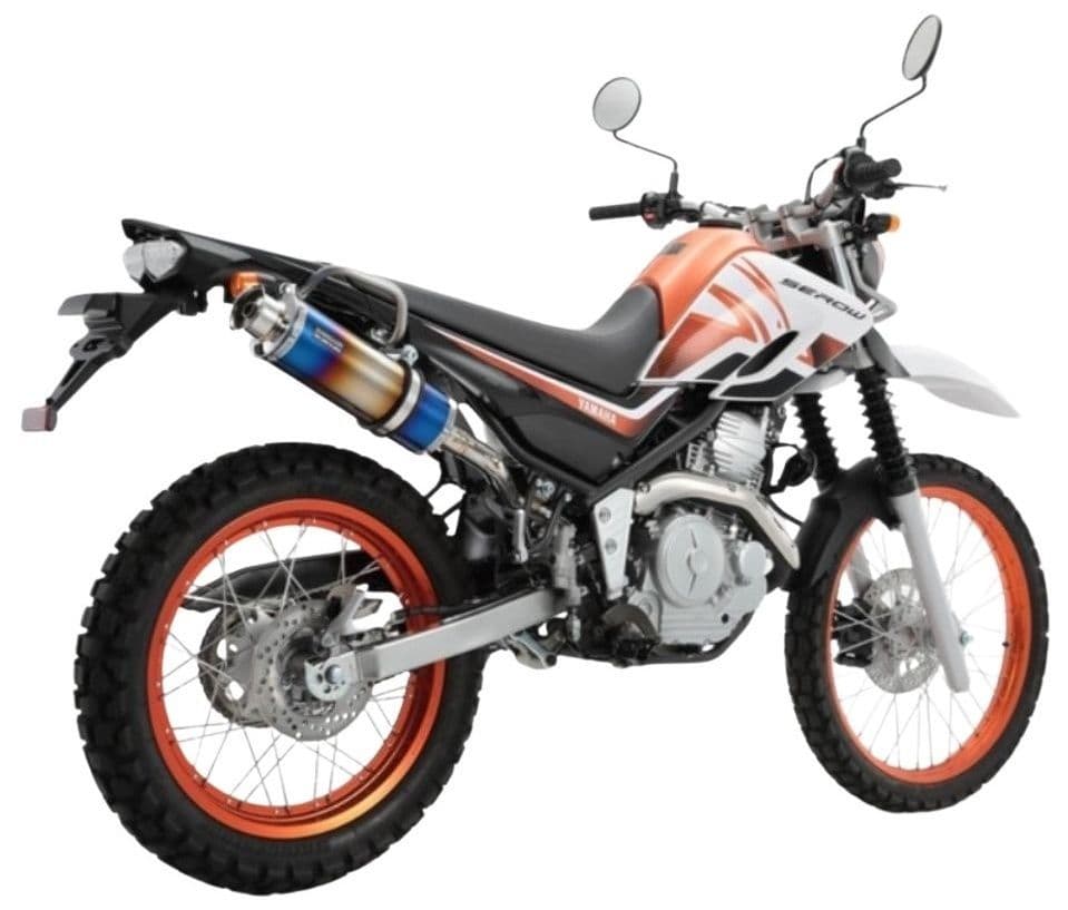 BEAMS｜SS300 ヒートチタン｜セロー250 Fi｜DG31J｜マフラー