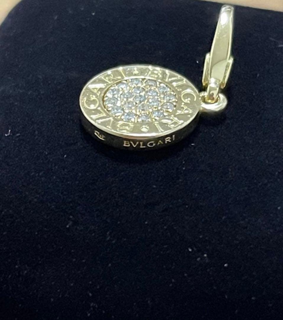 最終値下げBVLGARI ブルガリ ダイヤ K18 ペンダントトップ チャーム