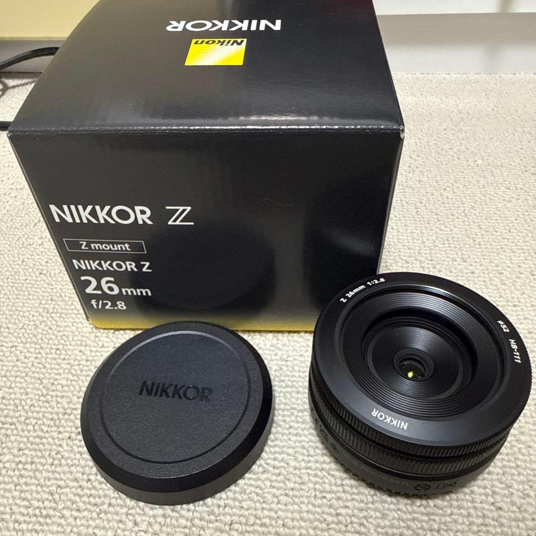 【極美品】NIKKOR Z 26mm f/2.8 単焦点レンズ