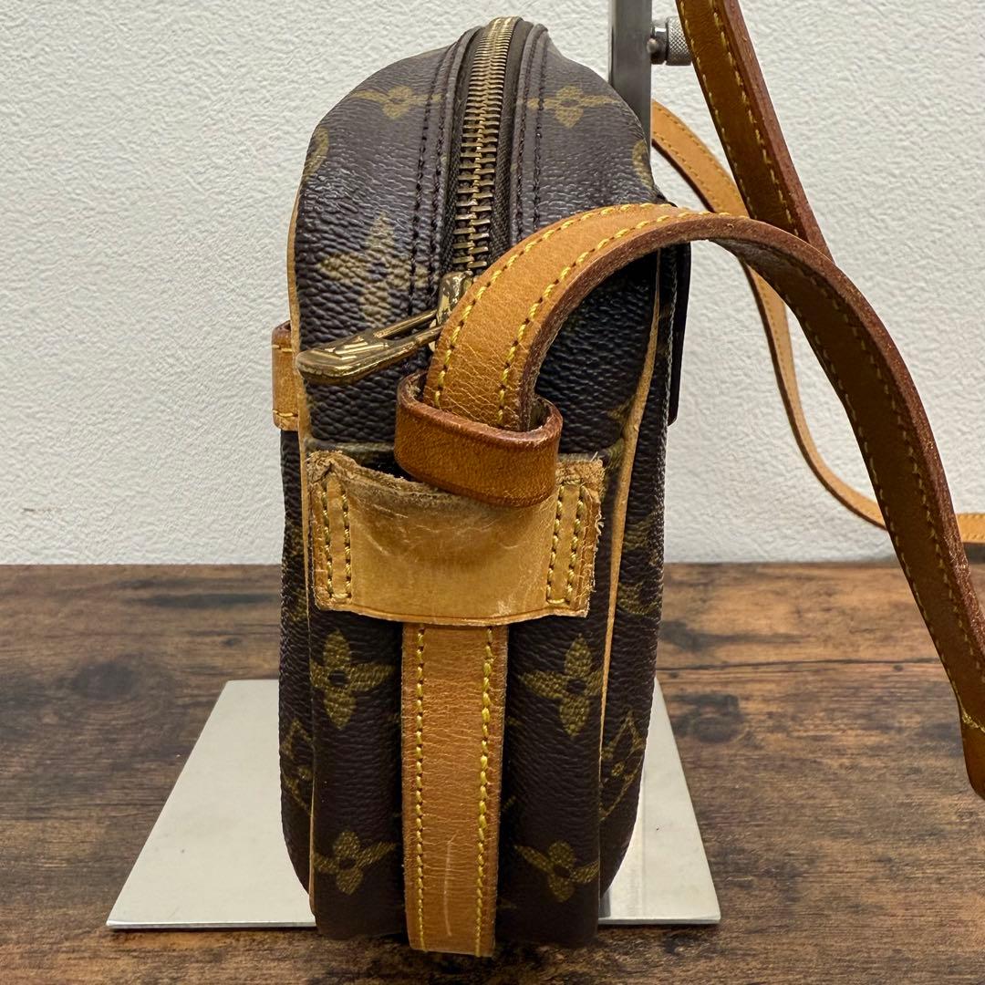 ルイ・ヴィトン ジュヌフィーユ モノグラム ショルダーバッグ＊内生地リペア補修