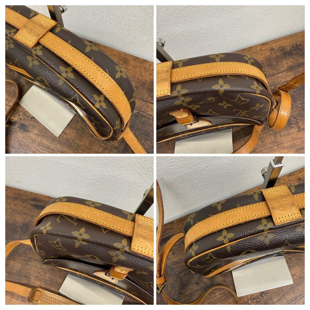 ルイ・ヴィトン ジュヌフィーユ モノグラム ショルダーバッグ＊内生地リペア補修