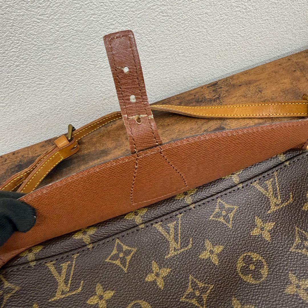 ルイ・ヴィトン ジュヌフィーユ モノグラム ショルダーバッグ＊内生地リペア補修