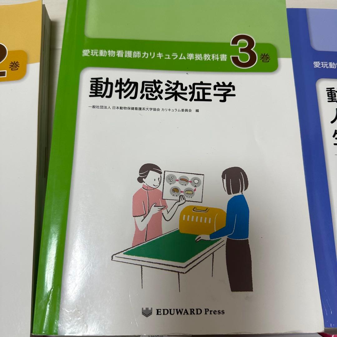 愛玩動物看護師カリキュラム全10冊セット+参考書
