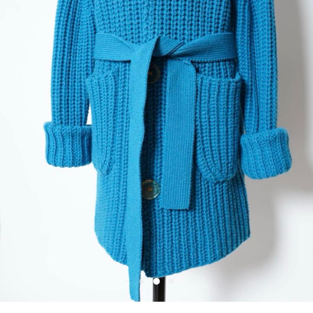 【INSCRIRE】 ニット カーディガンコート